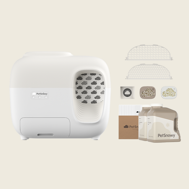 Litter Box Premium Set + Arena aglomerante × 2