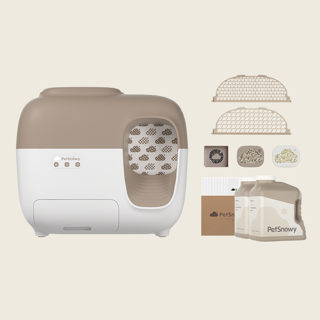 Litter Box Premium Set + Arena aglomerante × 2