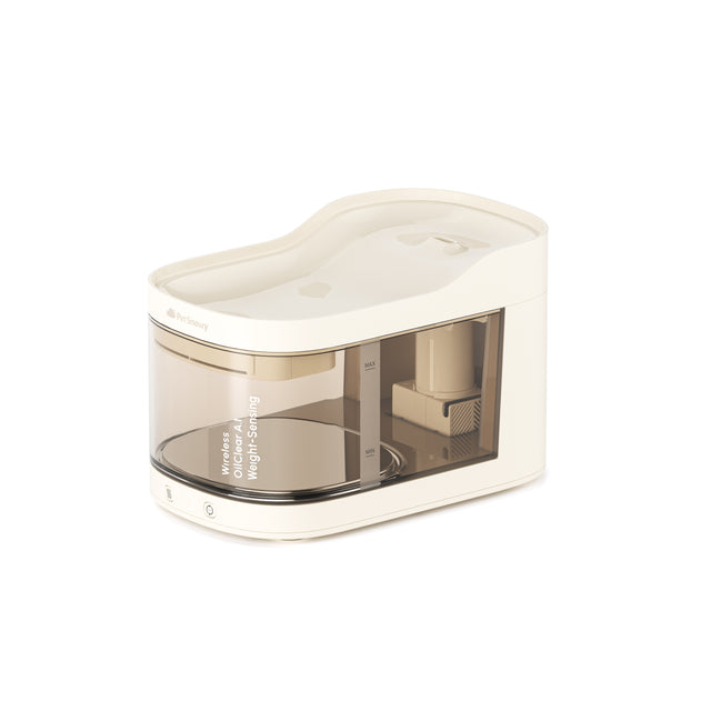 PetSnowy OilClear AI Series fontaine sans fil avec détection de poids
