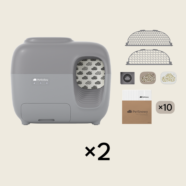Set Premium di lettiere × 2
