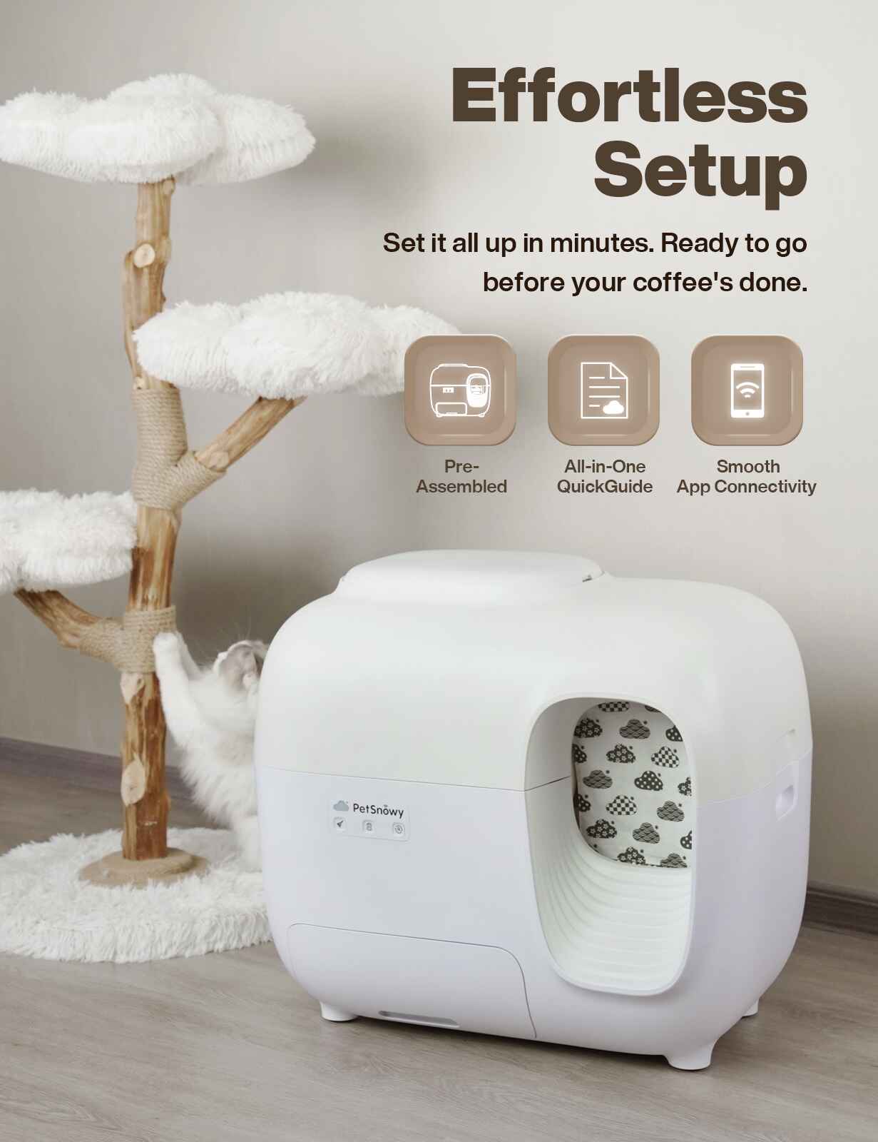 mom 二個口 1/2 PetSnowy PetSnowy 全自動猫トイレ｜PetSnowy 公式サイト