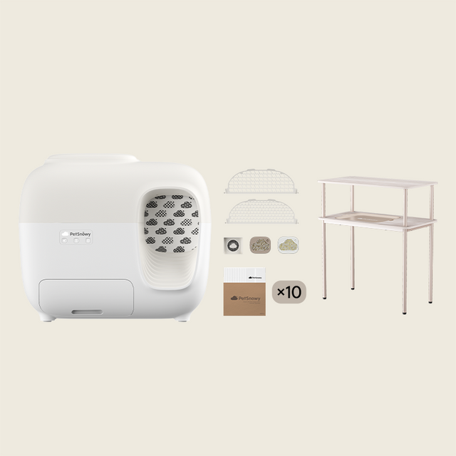 Katzenklo Premium Set + ShelfMate