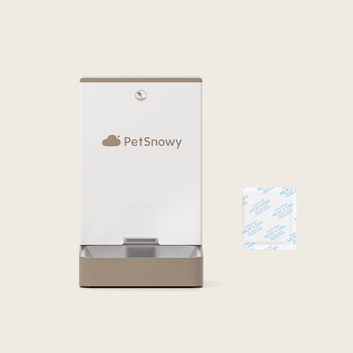 PetSnowy 自動給餌器 SNOW+ Pet Supplies : PetSnowy Snow+ Automatic Cat Feeder, Wi-Fi