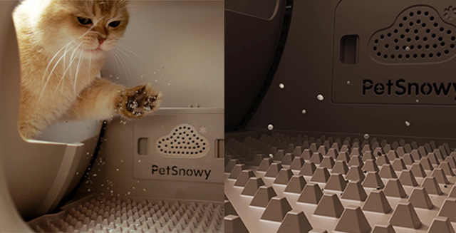 PetSnowy フタ付き 猫用自動トイレ 全自動猫トイレ|PetSnowy 公式サイト